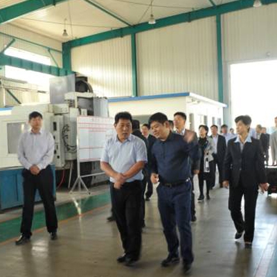 全市金融系統企業現場觀摩團蒞臨公司參觀指導工作